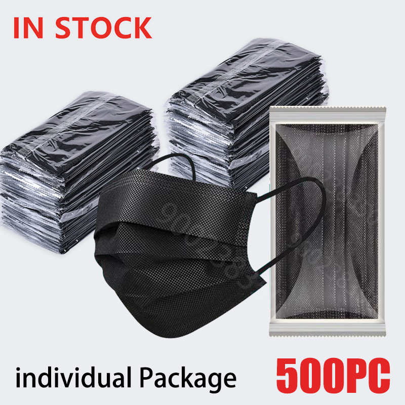 Disposable Surgical Mask - 10-500 قطعة، أقنعة للبالغين، للاستعمال مرة