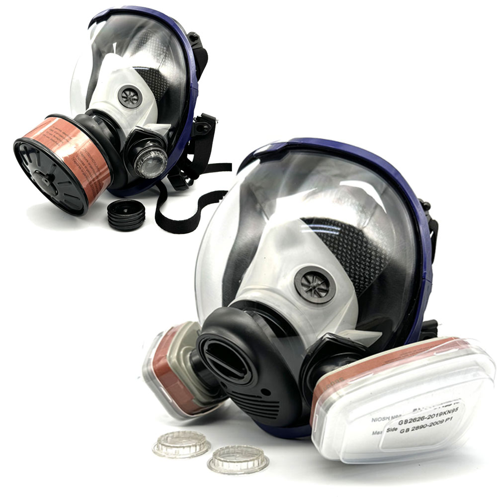 Dust Mask Construction - 27in1 كامل الوجه قناع واقي من