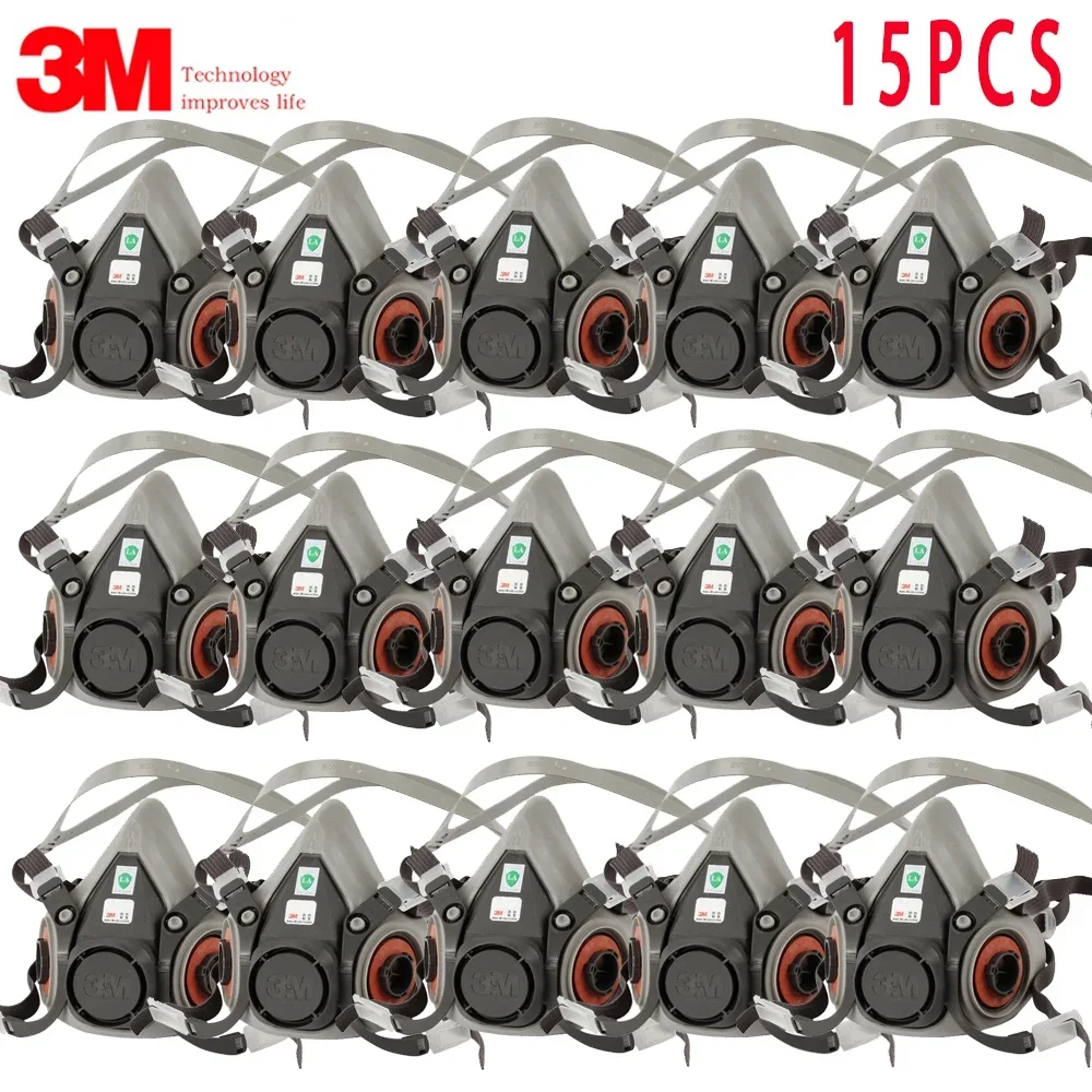 Dust Mask Construction - 15p 3M 6200 قناع واقي من