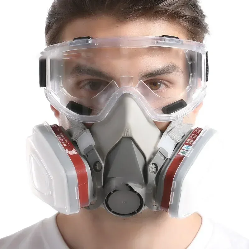 Dust Mask Construction - قناع تنفس نصفي قابل لإعادة الاستخدام