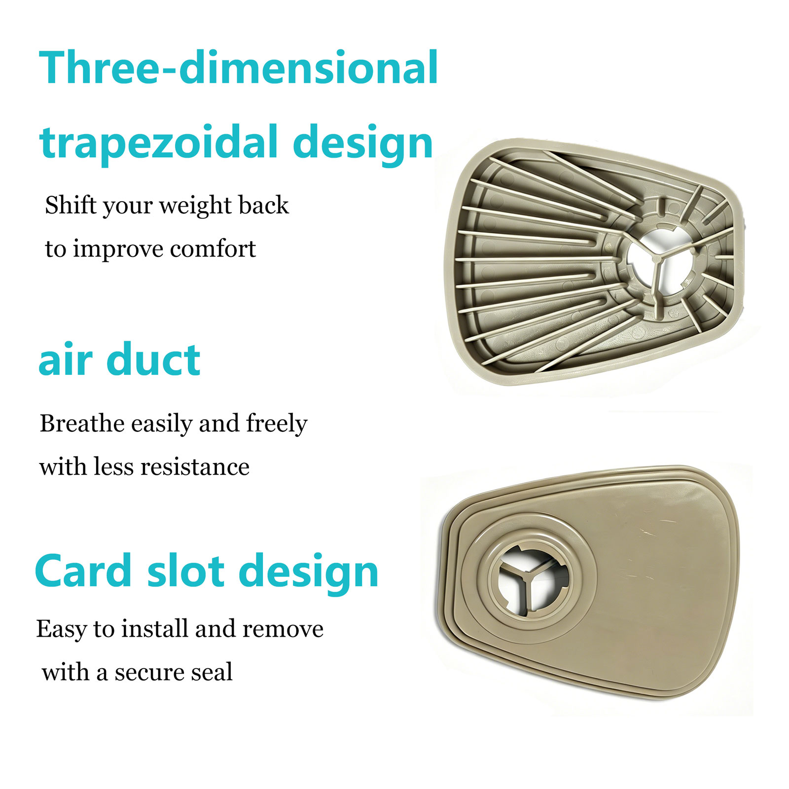 قناع تنفس كامل للوجه 6800 مع م - مراجعة Dust Mask Construction وسعره