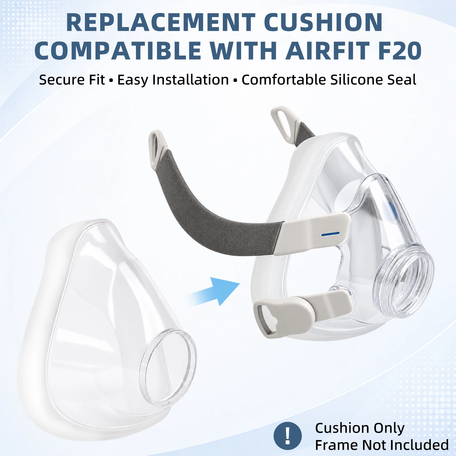 قطع غيار متوافقة مع جهاز AirFi - مراجعة Silicone Mask Bracket وسعره