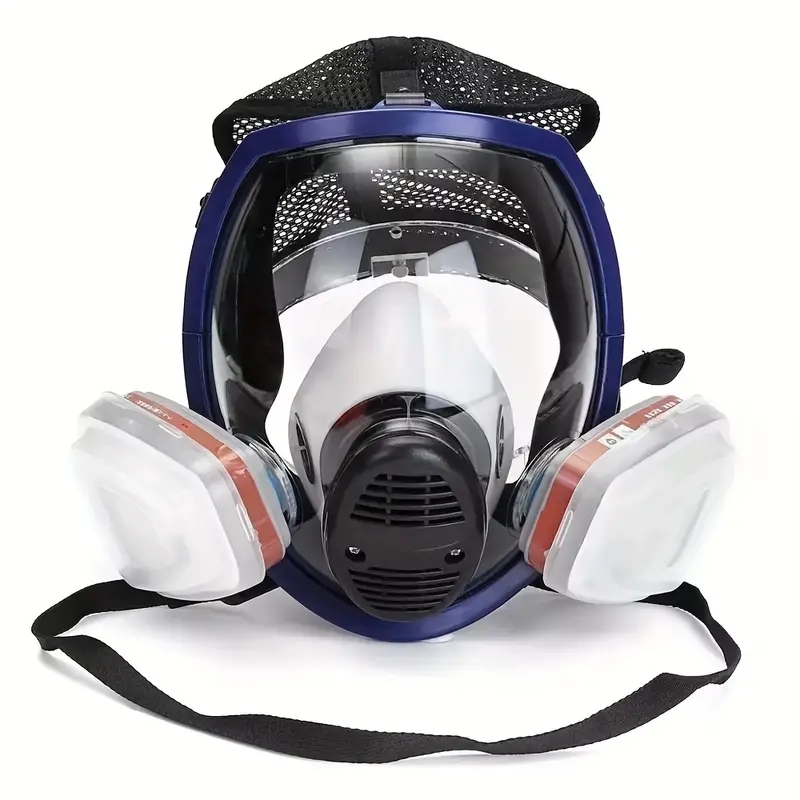 قناع الغاز الكيميائي 6800 تنفس - مراجعة Dust Mask Construction وسعره