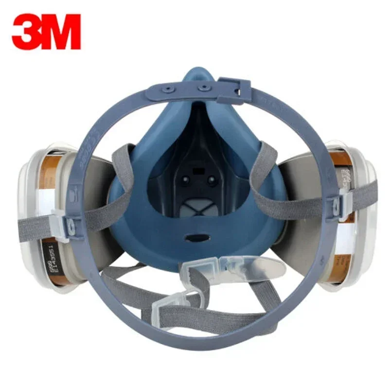 17 في 1 3M 7502 جهاز تنفس الغا - مراجعة Dust Mask Construction وسعره